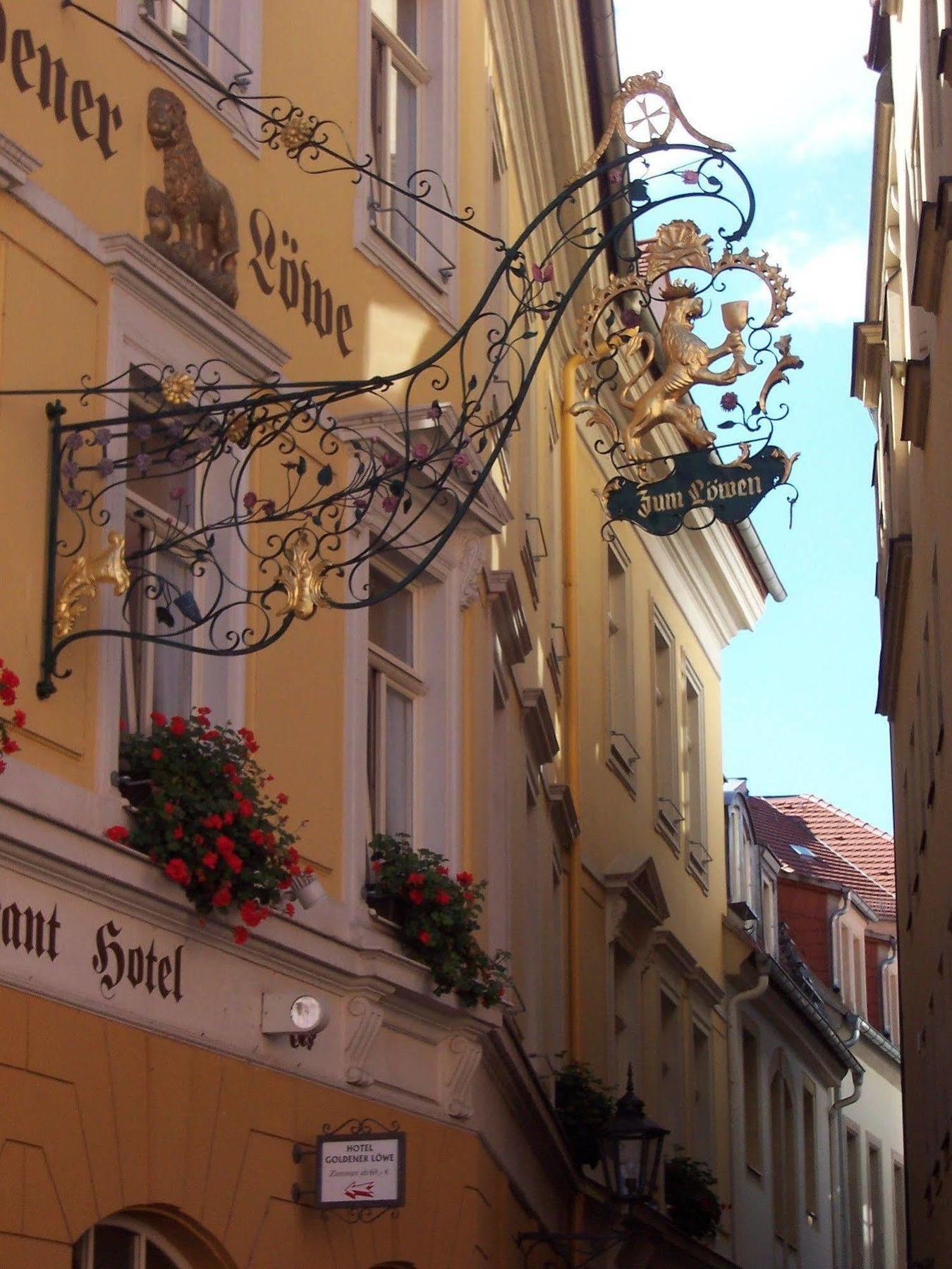 Hotel Goldener Loewe Meissen Exterior photo